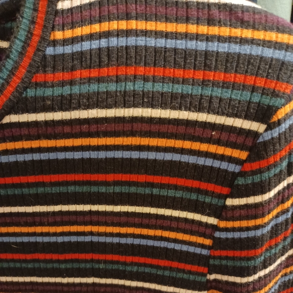 Striped Bodycon Mini Dress - Picture 2 of 2